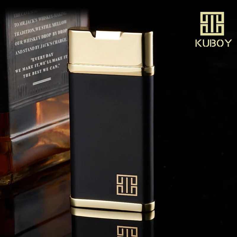 Высококачественная брендовая газовая зажигалка KUBOY высококачественная