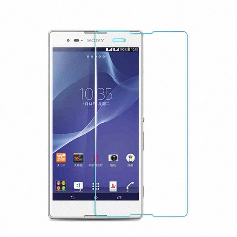 Tempered Glass Screen Protector Film For Sony Xperia T2 Ultra/Dual SIM XM50H D5322 D5303 D5306 6&quot glass Protective | Мобильные