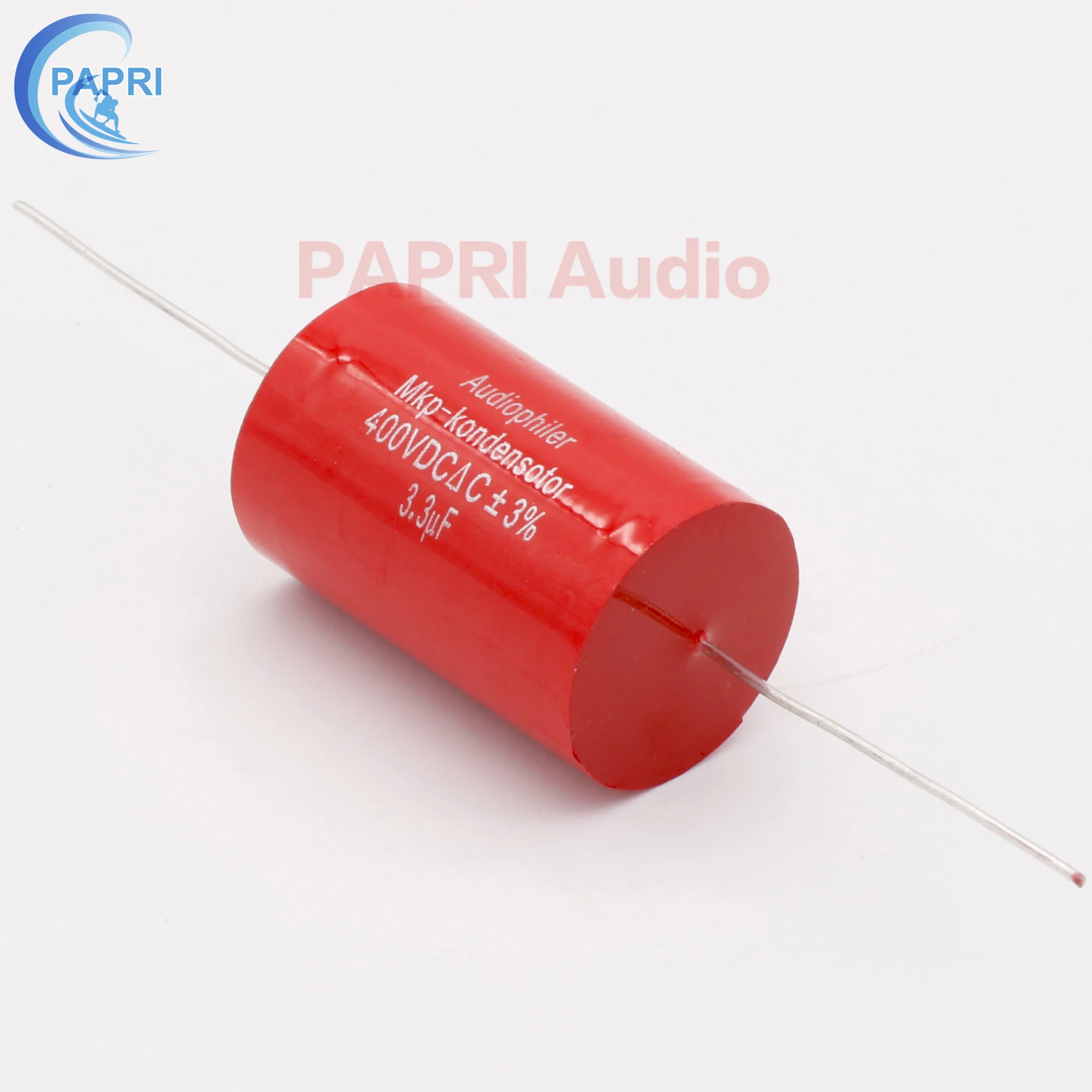 PAPRI 3 мкФ 400VDC Axial MKP DIY конденсатор аудиокласса для HiFi лампового гитарного
