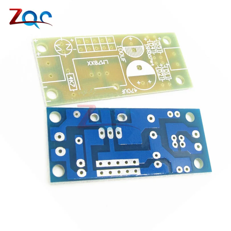 5 шт. LM78XX LM7805 LM7812 L78XX PCB регулятор фиксированного напряжения прототип печатной платы Быстрая отправка