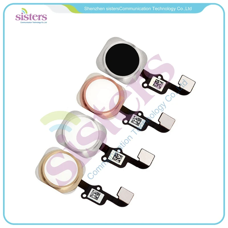 1 шт./лот оптовая продажа кнопка Home ключ гибкий кабель в сборе для замены iPhone 6S