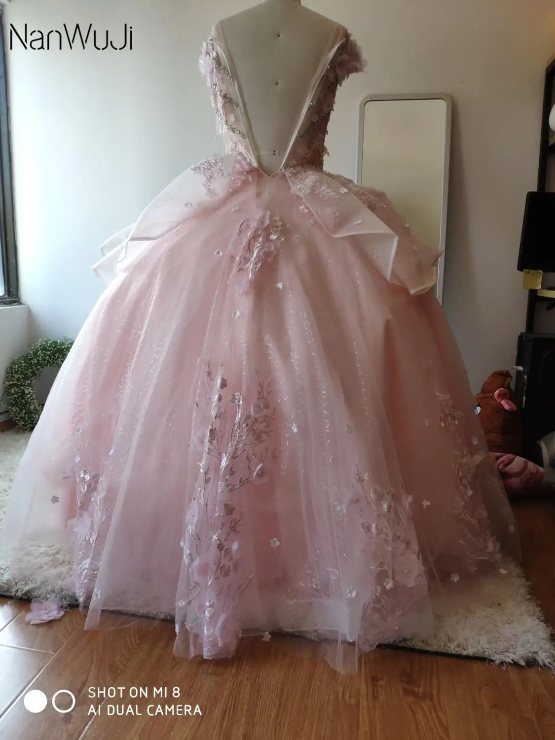 Пышные розовые платья для Quinceanera 2019 милое платье с бисером милые бальные 16 лет на