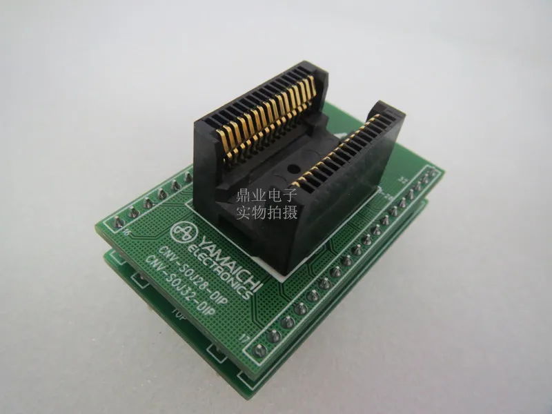 SOJ32 400mil оригинальный YAMAICHI IC тестовый Seat SOJ32/DIP32 программатор для сжигания SOJ