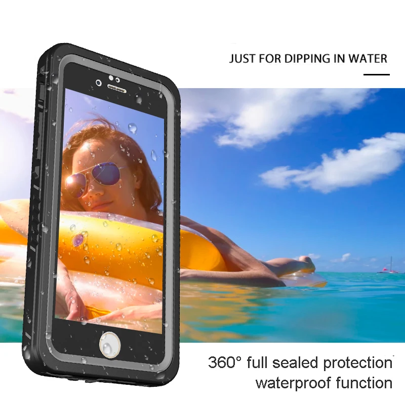 Водонепроницаемый чехол для iPhone 6s 6sp 7 7p 8 8p противоударный защитный дайвинга на