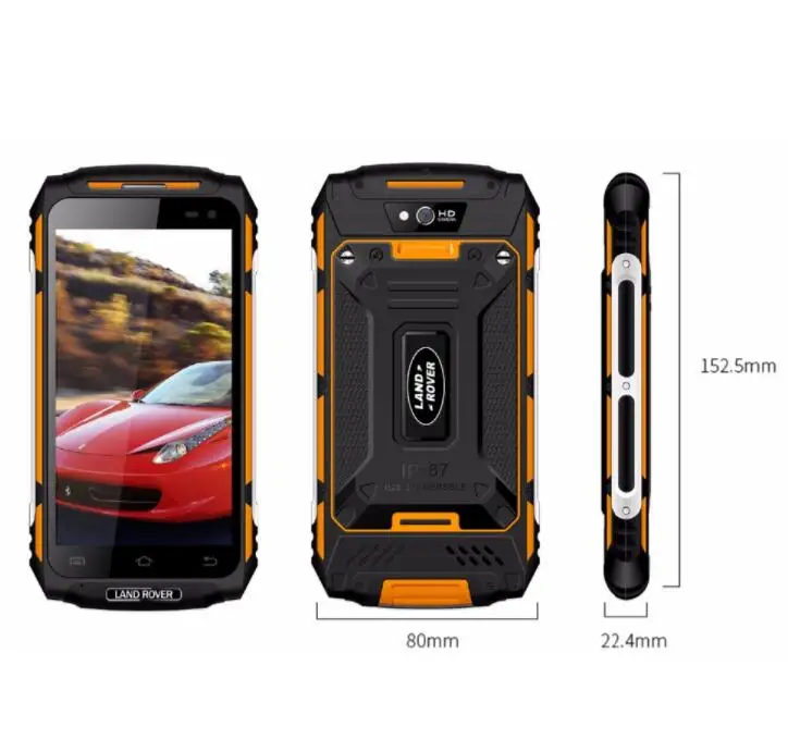 Бесплатный подарок GUOPHONE X2 IP67 Водонепроницаемый смартфон 5500 mAh 5 0 дюйма HD 2 GB + 16 8.0MP