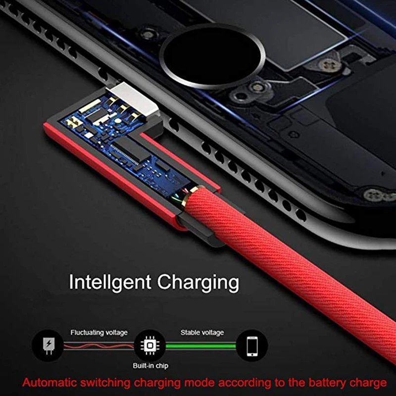 Gourde локоть зарядный кабель Micro USB для Samsung Двусторонняя вилка нейлоновый Huawei Xiaomi L