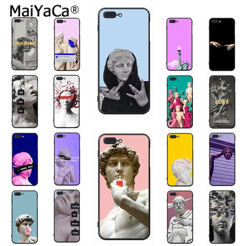 MaiYaCa большая Эстетическая статуя Давида чехол для телефона iphone 11 Pro 8 7 6 6S Plus X XS XR max