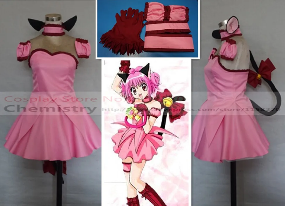 Косплей-костюм из Токио Mew Ichigo Momomiya |