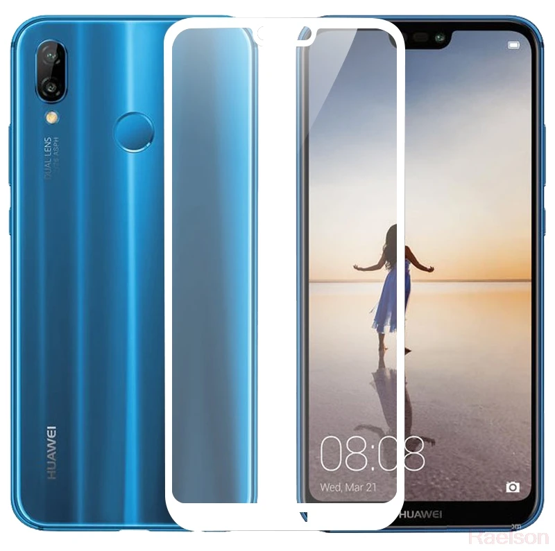 Full Cover Tempered Glass For Huawei P20 Pro P10 Lite P9 P8 2017 Screen Protector Honor 9 3D 9H glass film | Мобильные телефоны и