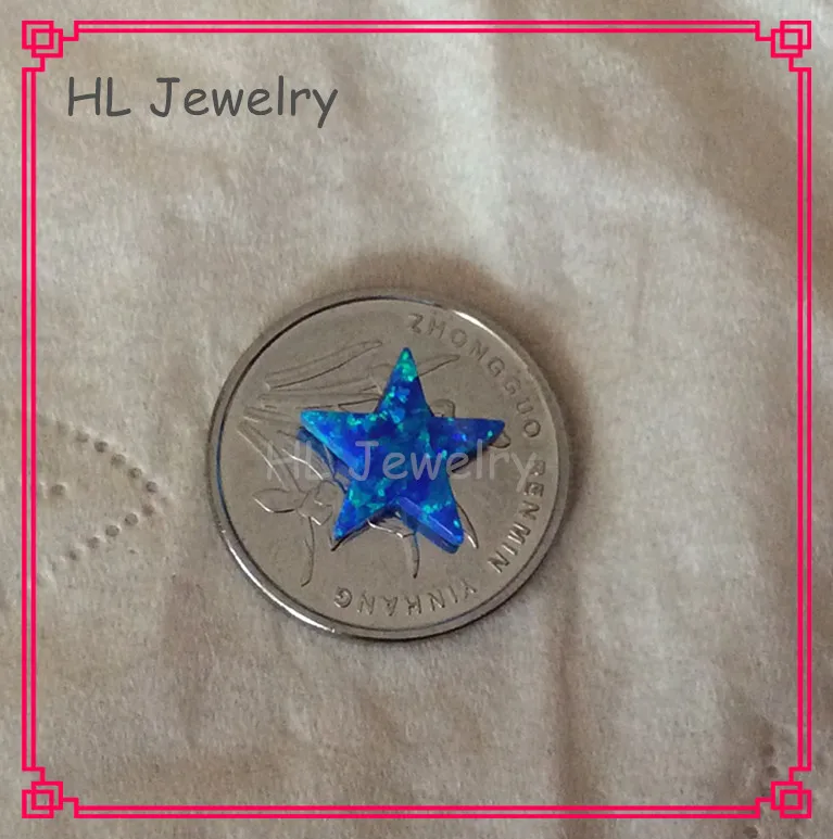 50PCS/Lot OP05 Pacific Blue Star Opal 10MM Synthetic Fire 5 For DIY Jewelry | Украшения и аксессуары