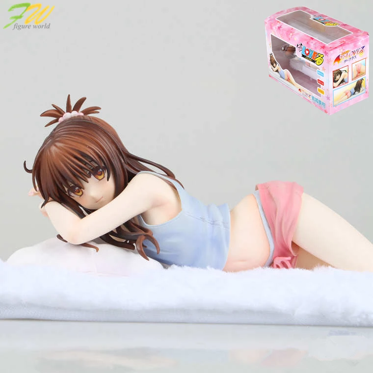 Фигурка для любви тьма Микан Юки сексуальная лежа модель кровати мультфильм