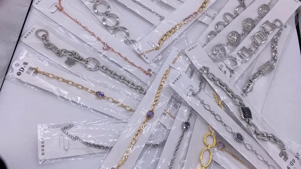 Бесплатная доставка! Новинка 2020 модный Смешанный Браслет 20 шт. Смешанная сумка