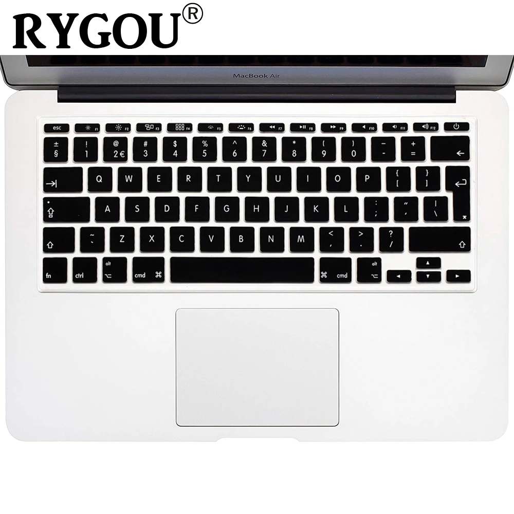 Английская (Великобритания) Силиконовая крышка клавиатуры для Apple MacBook Air 11 6 &quotA1370