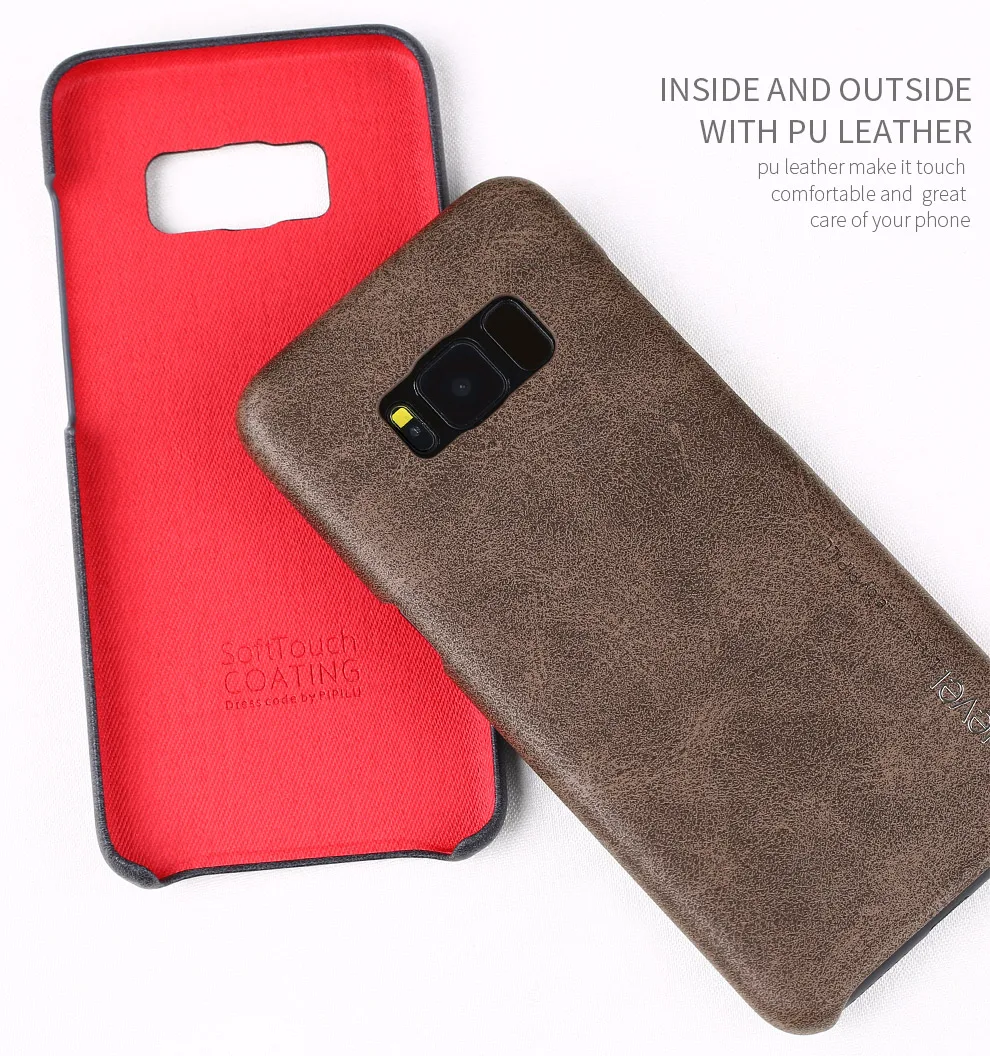 X-уровень Новый чехол для телефона из искусственной кожи Samsung Galaxy S8 Plus