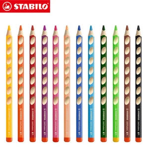Stabilo 332/12/6 Colored Pencil Wooden Hole Pencil Bright Color 3.15MM Lead Correction Children Posture
