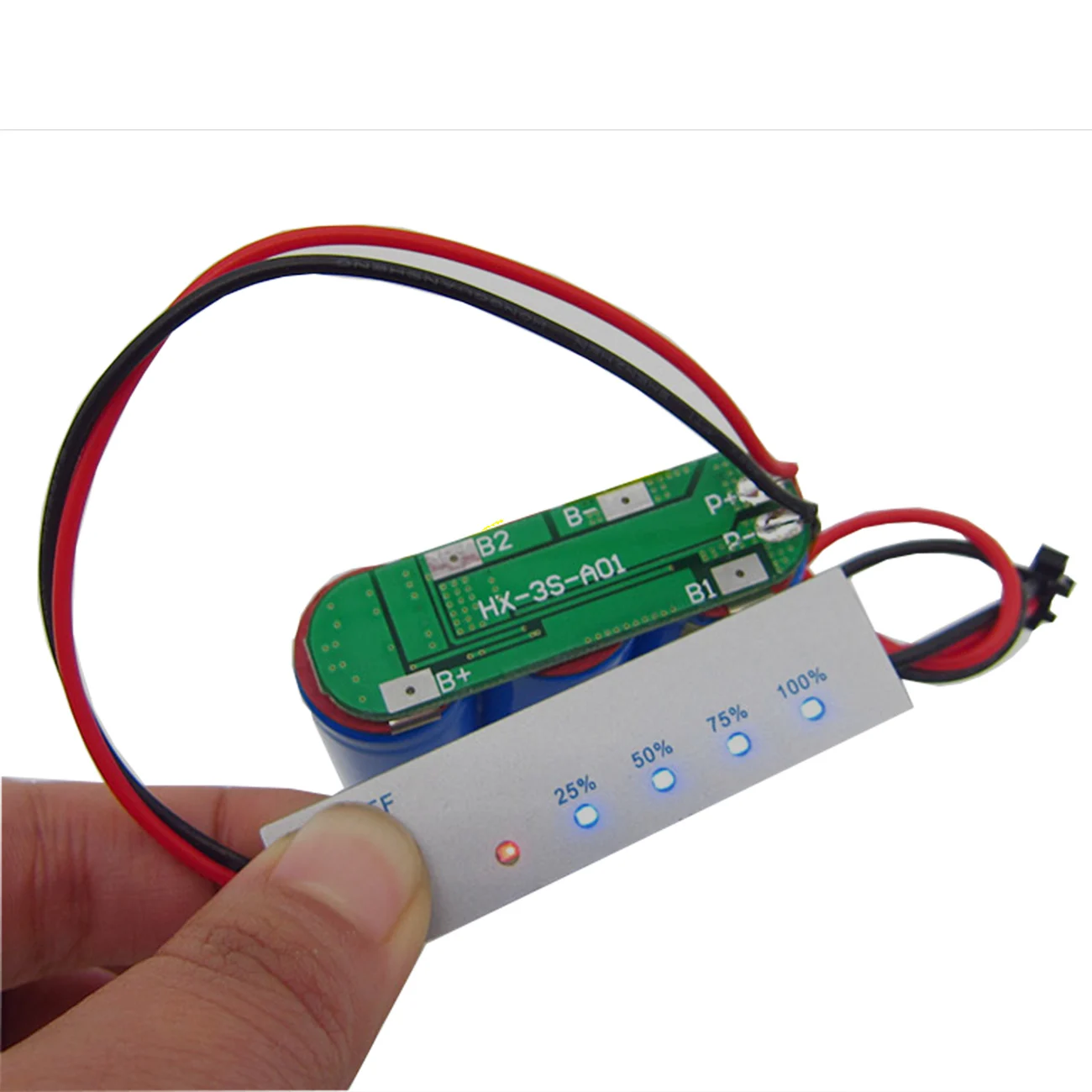 Литий ионный аккумулятор 2S 3S индикатор емкости 7 4 в 14.8 модуль PCB 18650 тестер уровня