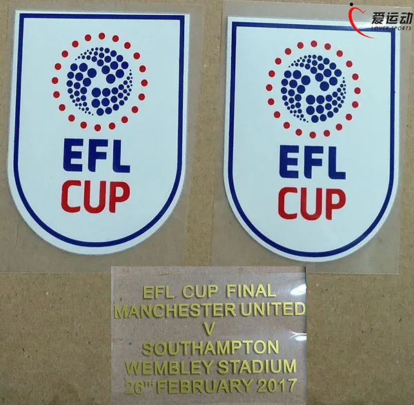 2017 EFL CUP FINAL MATCH SHIRT DETAIL + Cup Football Shirt Patch/Badge | Дом и сад