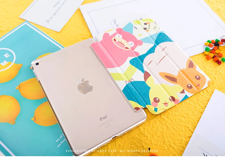 Мультфильм чехол-книжка на магнитной застежке Чехол для iPad Pro 9,7 air 10,5 11 12,9 10,2 Мини-Платье на возраст 2, 3, 4, 5, планшет чехол для нового iPad 9,7
