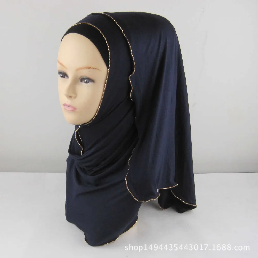 5 видов цветов шарф хиджаб мягкий длинный из хлопка с молнией|scarf soft|scarf longscarf scarves |