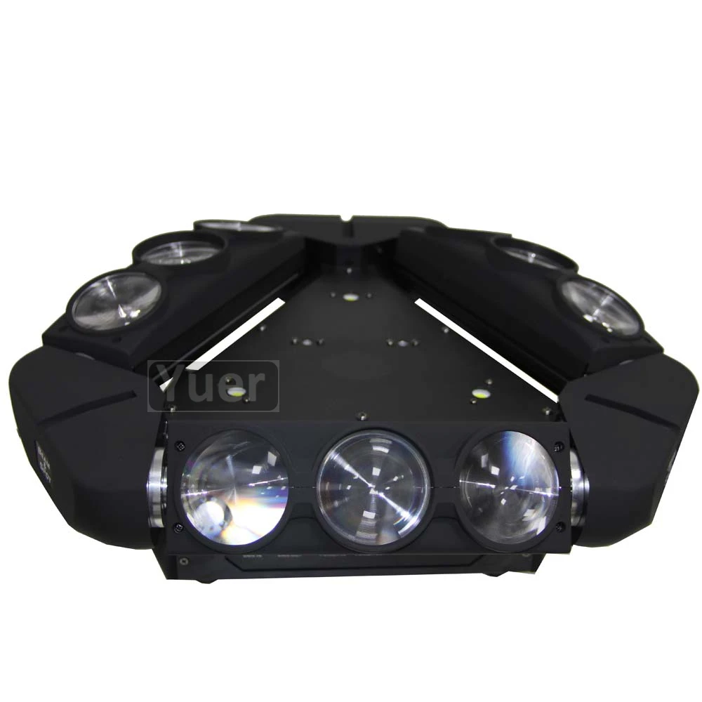 140 Вт светодиодный 3 в 1 светильник с подвижной головкой паук мини лазерный для