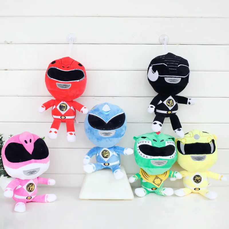 2018 Новый Мощность Ranger плюшевые игрушки мультфильма peluche куклы детей Косплэй
