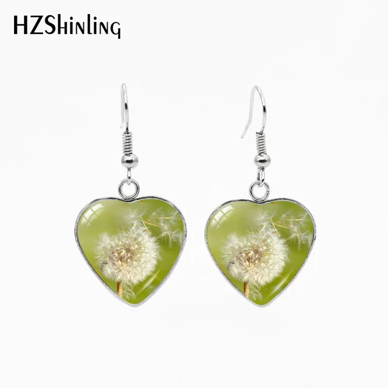 Новое поступление 2019 Одуванчик обещание растения французский крючок серьги из