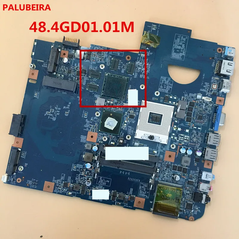 PALUBEIRA MBPM601002 материнская плата для Acer aspire 5740 5740G 48.4GD01.01M JV50-CP MB испытанное хорошее