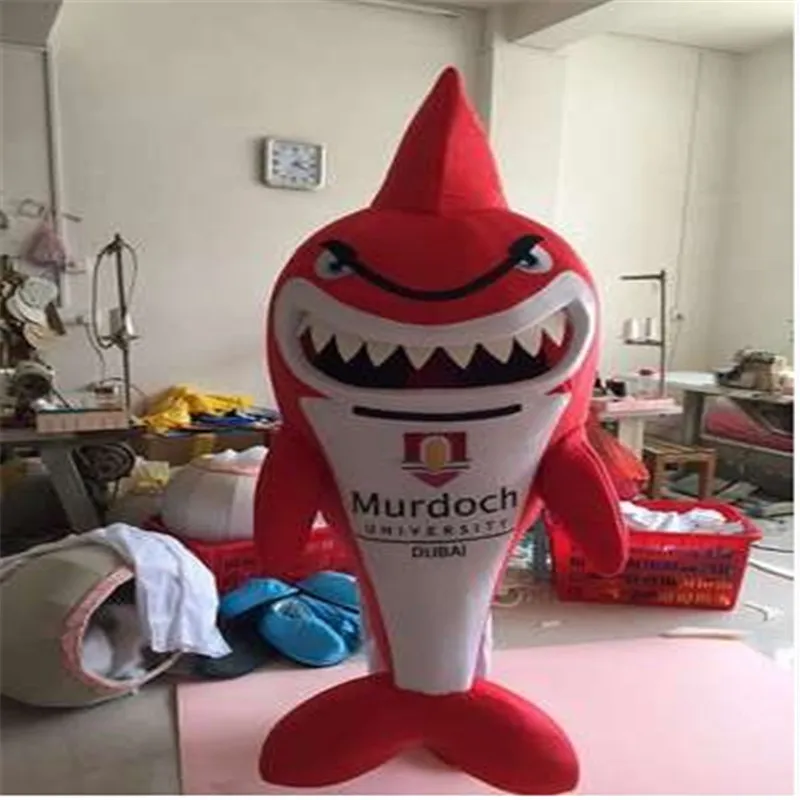 Костюм акулы талисмана Брюса мультяшного персонажа на день рождения
