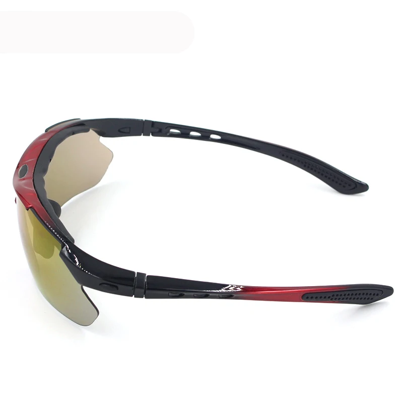 GLEEGLING Fishing Glasses Polarized Men 1 Set 5 Lens Clip Gafas Sol Polarizadas Fishing Eyewear Fit Over Glasses Sunglasses