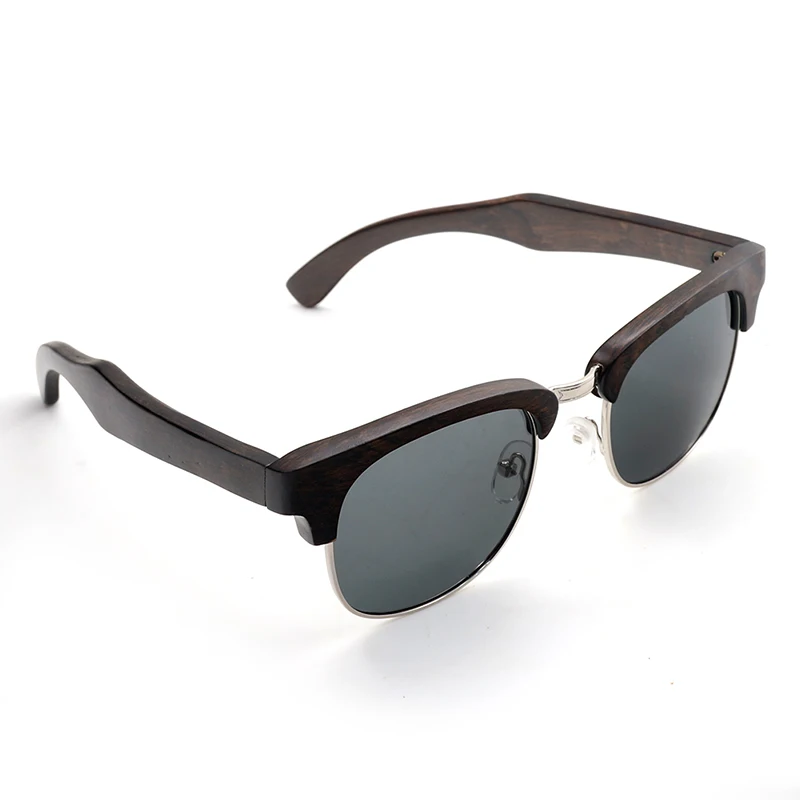 Gafas de sol hombre BOBO BIRD брендовые черные деревянные солнцезащитные очки для женщин и