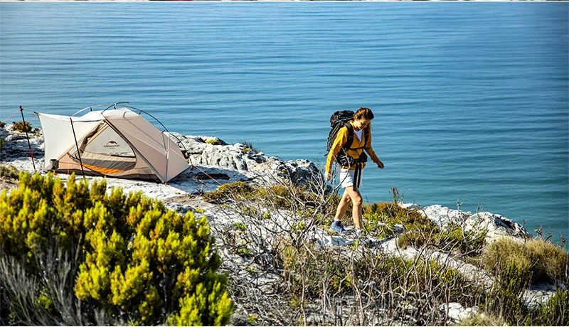 Naturehike Новое поступление Vik серии Сверхлегкий Водонепроницаемый белый открытый палатка для 1 человека палатка