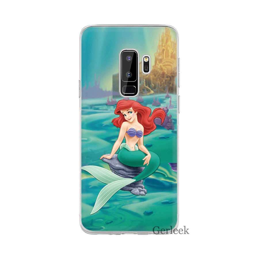 Чехол Desxz Ариэль Русалочка для Samsung Galaxy S3 S4 S5 S6 S7 Edge S8 S9 S10 Plus S10e | Мобильные телефоны