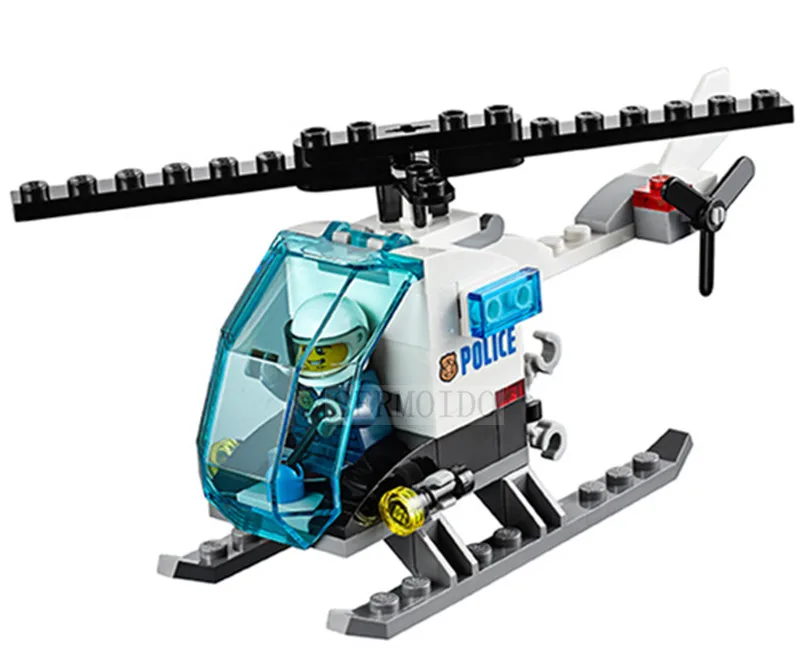 Модели building toy 02006 815 шт. строительные блоки Совместимые город серии тюремный