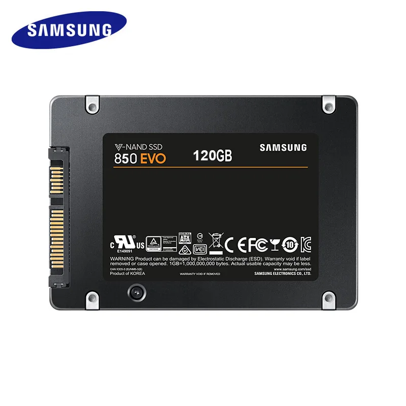 Оригинальный внутренний SSD-накопитель Samsung 120 EVO 2 5 ГБ 540 дюйма | Компьютеры и офис