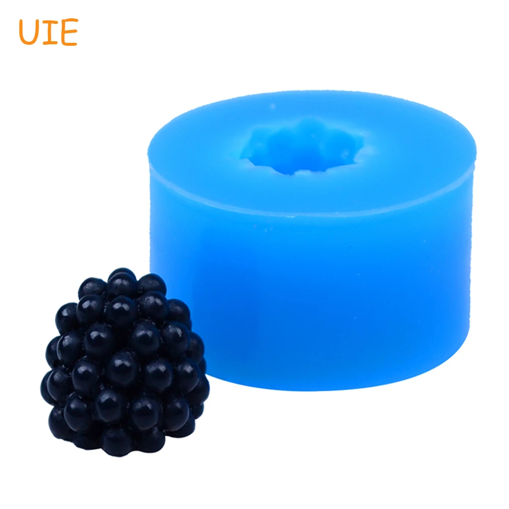 SYL038U 13 3 мм 3D фрукты черники силиконовые формочки для фруктов Пресс Формы кексов