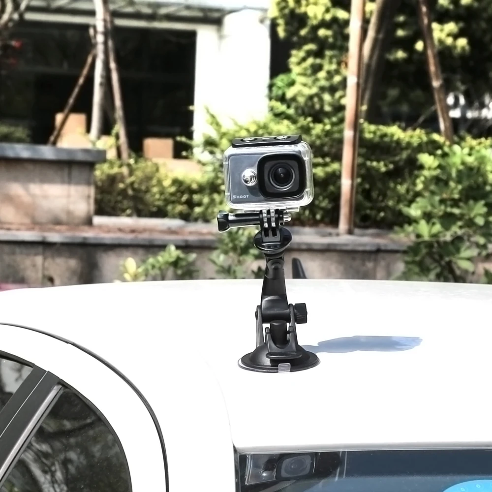 Присоска для Gopro Hero 8 7 6 5 SJ4000 Xiaomi Yi 4 K Mijia k H9 с адаптером штатива|for gopro hero|sjcam sj4000