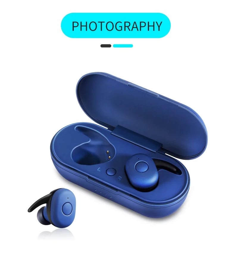 TWS беспроводные Bluetooth наушники, беспроводные наушники, гарнитура, стерео спортивные наушники с микрофоном для iPhone Andorid phone