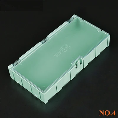 NO4 green SMD SMT компонент IC ящики для хранения контейнеров Чехол Diy Электронный практичный ювелирный патч Коробка Чехол - Цвет: NO4 green