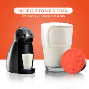 ICafilas Новая мода Удобная молочная пена Dolce Gusto Beater Maker Фильтр из нержавеющей стали многоразовые капсулы Dolci