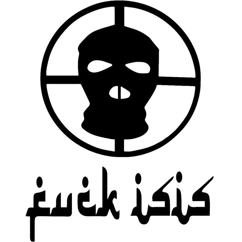 12 3x15 8 см ISIS Crosshair наклейка с защитой от атмосферных заболеваний аксессуары для