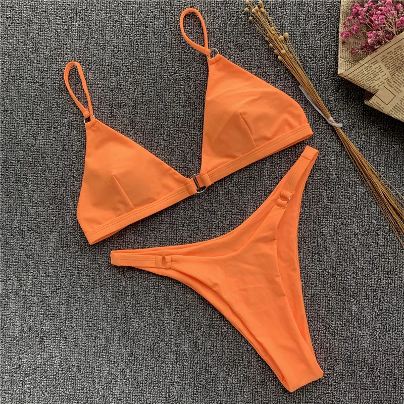 Женский купальник с принтом змеиной кожи бандажный низкой талией и пуш-ап лето 2019