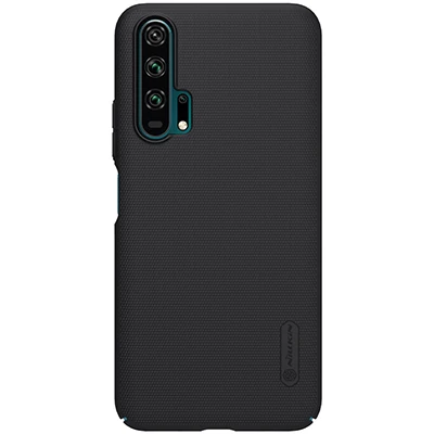 Черный Huawei Honor 20 чехол Honor 20 Pro Чехол NILLKIN матовый корпус матовая жесткая задняя крышка из ПК чехол Подарок держатель для телефона - Цвет: Черный