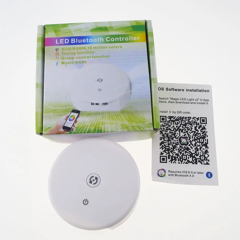 Оригинальный светодиодный контроллер 16 миллионов цветов Bluetooth RGB НЛО RGBW