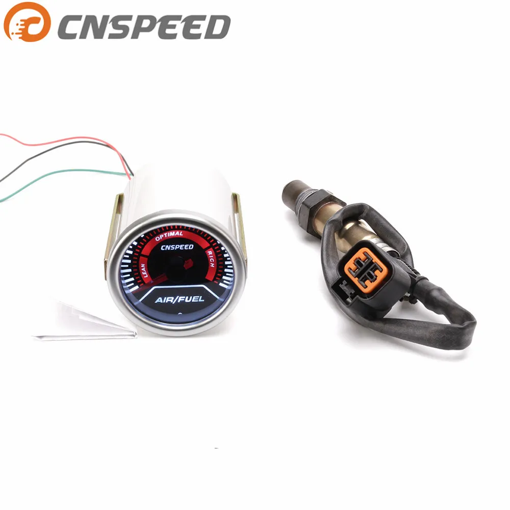 Автомобильный датчик коэффициента воздуха и топлива CNSPEED 52 мм дымовые линзы