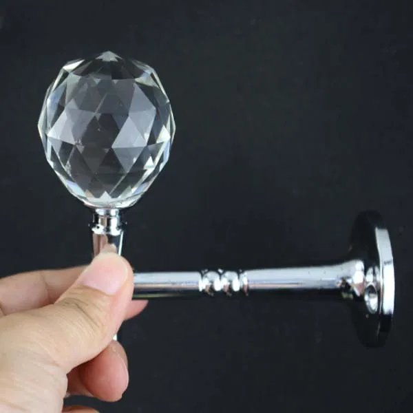 2015 promotion30 мм Модный кристалл Римский стержень шаровая Головка Аксессуары для