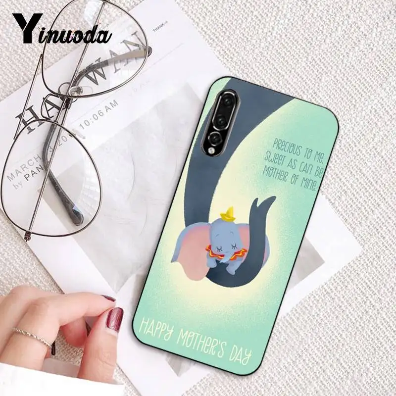 Yinuoda Новый супер милый чехол для телефона с изображением маленького слона Huawei P9 P10