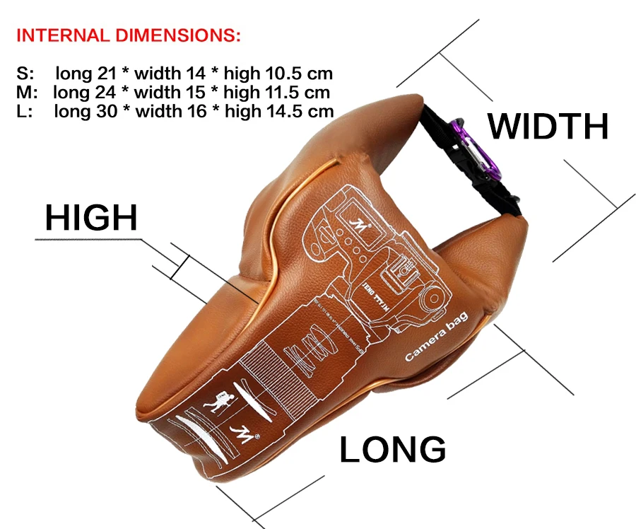 Новая сумка для цифровой зеркальной фотокамеры камеры nikon/canon/sony/fujifilm/pentax/samsung