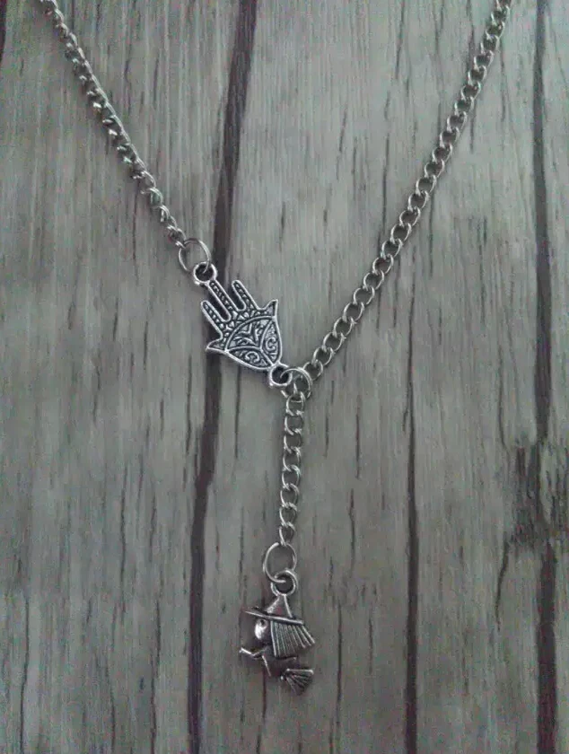 Хамса Фатима рука и ведьма для верховой езды метла модная винтажная