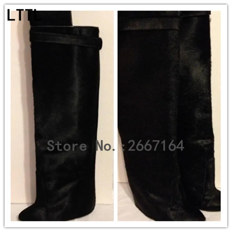 2016 Новое Прибытие Согреться Скольжения На Ботинки Женщин Моды колено Высокие