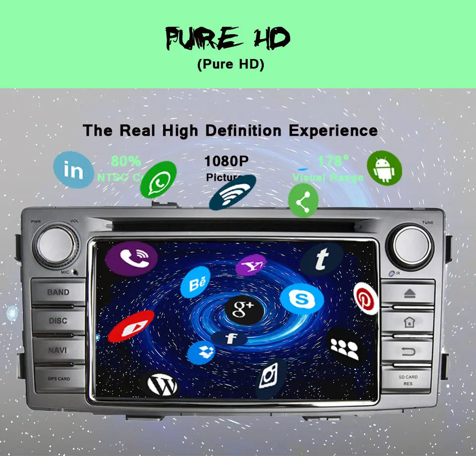 Автомобильный DVD плеер One Din android 10 0 6 2 дюйма для Toyota Hilux 2012 2015 с 4 Гб ОЗУ цифровой GPS